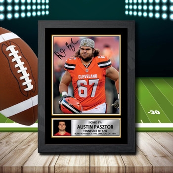 Austin Pasztor 2 - Signed Autographed NFL Star Print