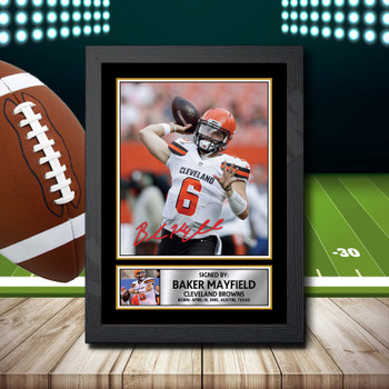 Baker Mayfield 2 - Signed Autographed NFL Star Print