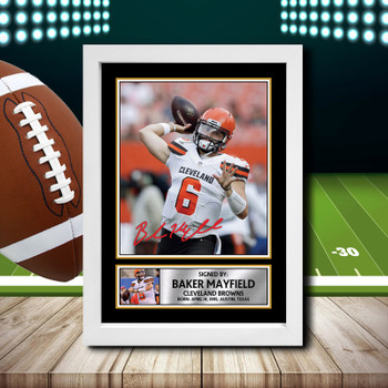 Baker Mayfield 2 - Signed Autographed NFL Star Print