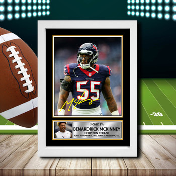 Benardrick Mckinney - Signed Autographed NFL Star Print