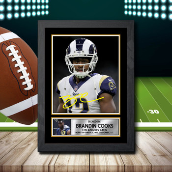 Brandin Cooks 2 - Signed Autographed NFL Star Print