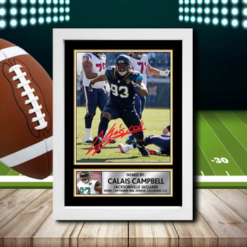 Calais Campbell 2 - Signed Autographed NFL Star Print