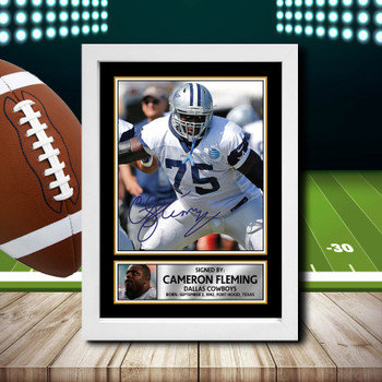 Cameron Fleming 2 - Signed Autographed NFL Star Print