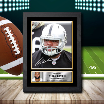 Chaz Green - Signed Autographed NFL Star Print