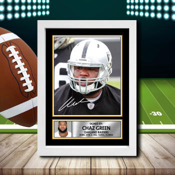 Chaz Green - Signed Autographed NFL Star Print