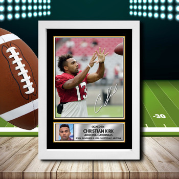 Christian Kirk 2 - Signed Autographed NFL Star Print
