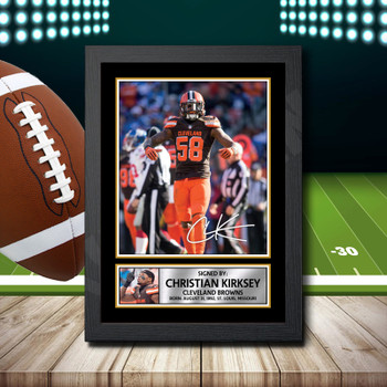 Christian Kirksey 2 - Signed Autographed NFL Star Print