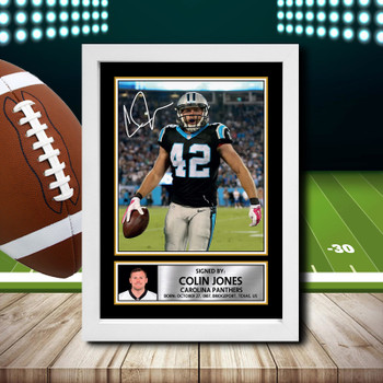 Colin Jones 1 - Signed Autographed NFL Star Print