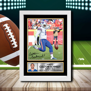 Colton Schmidt 2 - Signed Autographed NFL Star Print