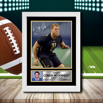 Conor Mcdermott 2 - Signed Autographed NFL Star Print