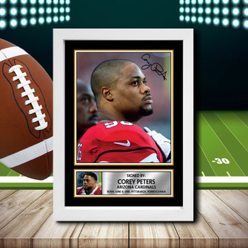Corey Peters 1 - Signed Autographed NFL Star Print