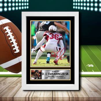 D. J. Swearinger - Signed Autographed NFL Star Print