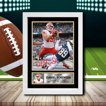 Daniel Sorensen - Signed Autographed NFL Star Print
