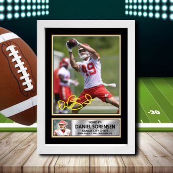 Daniel Sorensen 2 - Signed Autographed NFL Star Print