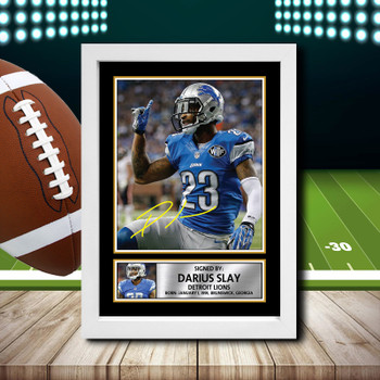 Darius Slay - Signed Autographed NFL Star Print