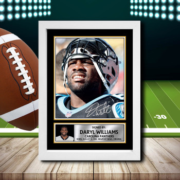 Daryl Williams 2 - Signed Autographed NFL Star Print