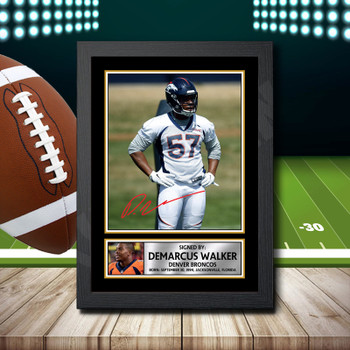 Demarcus Walker 2 - Signed Autographed NFL Star Print