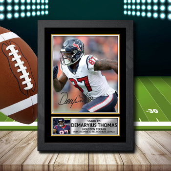 Demaryius Thomas 2 - Signed Autographed NFL Star Print