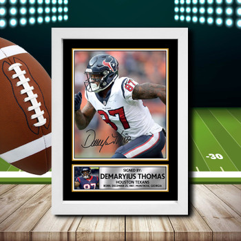 Demaryius Thomas 2 - Signed Autographed NFL Star Print