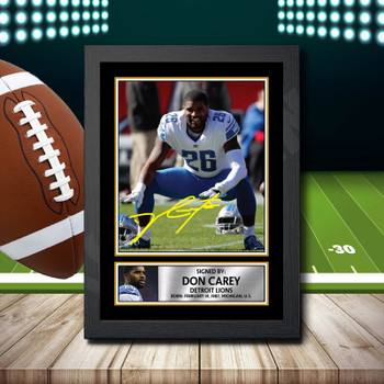 Don Carey - Signed Autographed NFL Star Print
