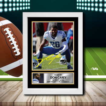 Don Carey - Signed Autographed NFL Star Print
