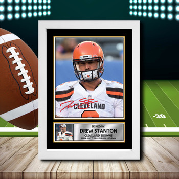 Drew Stanton 2 - Signed Autographed NFL Star Print