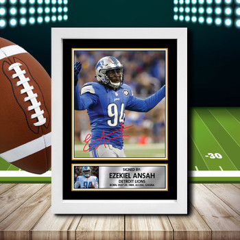 Ezekiel Ansah 2 - Signed Autographed NFL Star Print