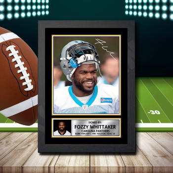 Fozzy Whittaker 1 - Signed Autographed NFL Star Print Fozzy Whittaker 1 - Signed Autographed NFL Star Print