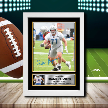Frank Ragnow - Signed Autographed NFL Star Print
