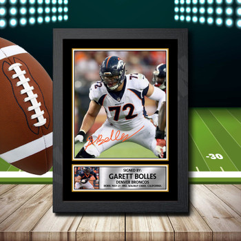 Garett Bolles - Signed Autographed NFL Star Print