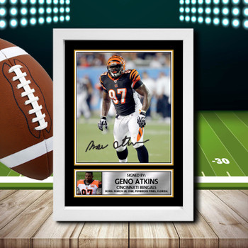 Geno Atkins 2 - Signed Autographed NFL Star Print