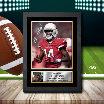 J.J. Nelson 1 - Signed Autographed NFL Star Print J.J. Nelson 1 - Signed Autographed NFL Star Print