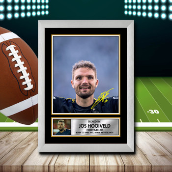 Jos Hooiveld 1 Signed Autographed NFL Star Print