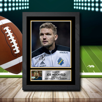 Jos Hooiveld 2 Signed Autographed NFL Star Print