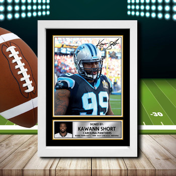 Kawann Short 2 Signed Autographed NFL Star Print
