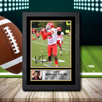 Kendall Fuller 2 Signed Autographed NFL Star Print