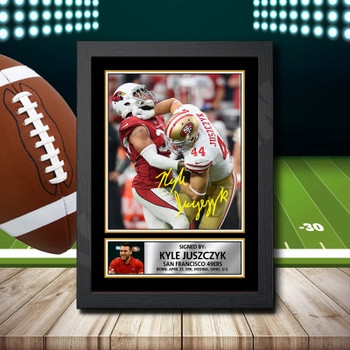 Kyle Juszczyk Signed Autographed NFL Star Print