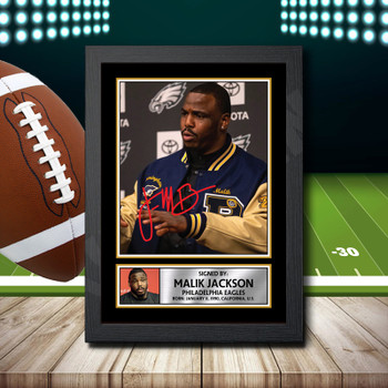 Malik Jackson Signed Autographed NFL Star Print