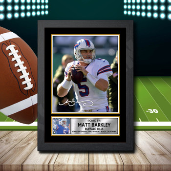 Matt Barkley 2 Signed Autographed NFL Star Print