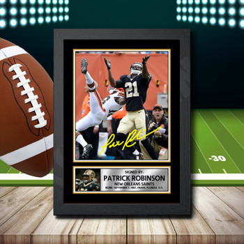 Patrick Robinson 2 - Signed Autographed NFL Star Print Patrick Robinson 2 - Signed Autographed NFL Star Print