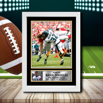 Rasul Douglas Signed Autographed NFL Star Print