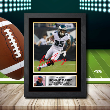 Ronald Darby Signed Autographed NFL Star Print