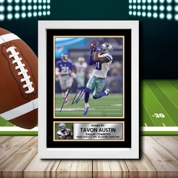 Tavon Austin 2 Signed Autographed NFL Star Poster Print Framed Merch Gift
