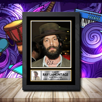 Ray Lamontage 1 Signed Autographed Rock-Bands Star Poster Print Framed Merch Gift Ray Lamontage 1 Signed Autographed Rock-Bands Star Poster Print Framed Merch Gift