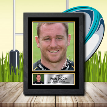 Paul Diggin 1 Signed Autographed Rugby Star Poster Print Framed Merch Gift Paul Diggin 1 Signed Autographed Rugby Star Poster Print Framed Merch Gift