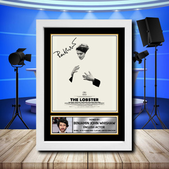 Ben Whishaw 2 Signed Autographed Television Star Poster Print Framed Merch Gift Ben Whishaw 2 Signed Autographed Television Star Poster Print Framed Merch Gift