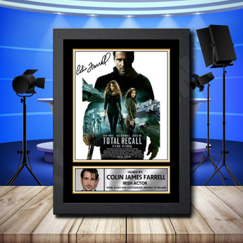 Colin Farrell 3 Signed Autographed Television Star Poster Print Framed Merch Gift Colin Farrell 3 Signed Autographed Television Star Poster Print Framed Merch Gift