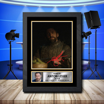 Ian Whyte 2 Signed Autographed Television Star Poster Print Framed Merch Gift Ian Whyte 2 Signed Autographed Television Star Poster Print Framed Merch Gift