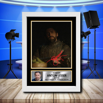 Ian Whyte 2 Signed Autographed Television Star Poster Print Framed Merch Gift Ian Whyte 2 Signed Autographed Television Star Poster Print Framed Merch Gift
