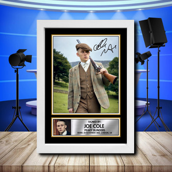 Joe Cole 2 Signed Autographed Television Star Poster Print Framed Merch Gift Joe Cole 2 Signed Autographed Television Star Poster Print Framed Merch Gift